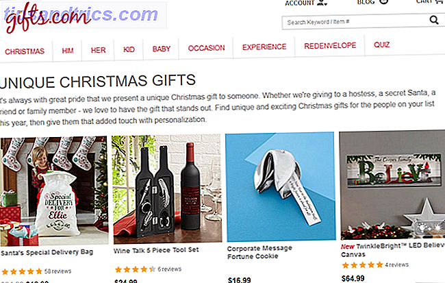Websites kaufen einzigartige Weihnachtsgeschenke für alle
