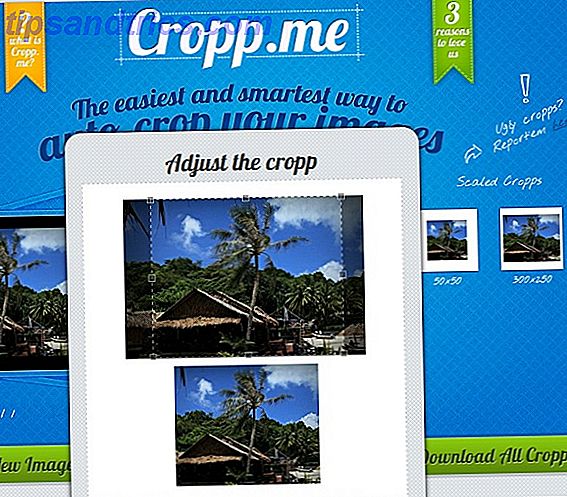 Cropp.me: Recadrer automatiquement des images en ligne CroppMe