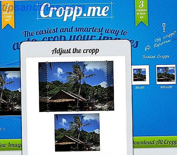 Cropp.me: ritaglia automaticamente immagini online CroppMe