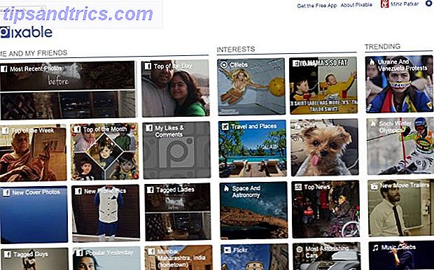 Pixable es una bandeja de entrada universal para sus fotos en Facebook, Twitter, Instagram, Google Drive y Dropbox.  Podría ser el único lugar para que veas, recopiles y compartas tus fotos con el mundo.