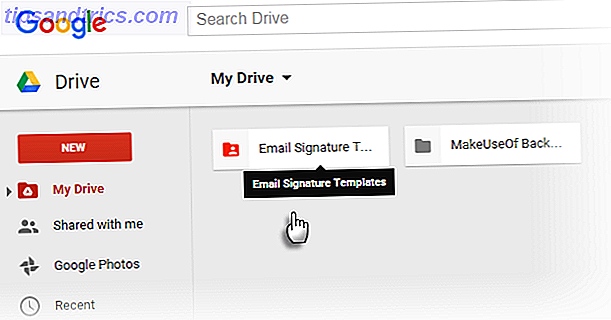Google Drive pour les signatures