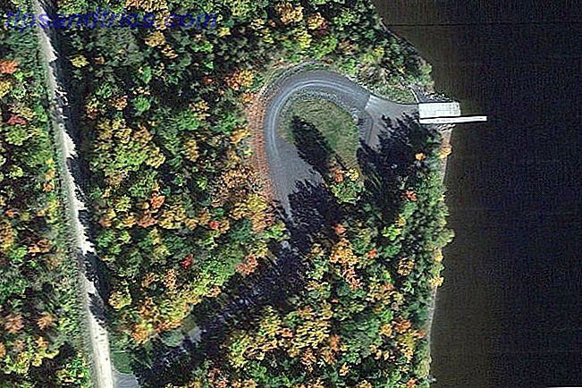 Estradas de pesca do Google Maps