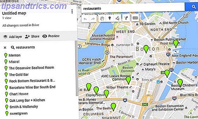 Restaurantes do Google Maps