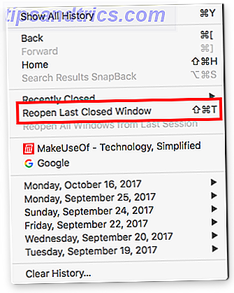 Cómo volver a abrir las pestañas que cerró accidentalmente en su navegador Safari Reopen Tab