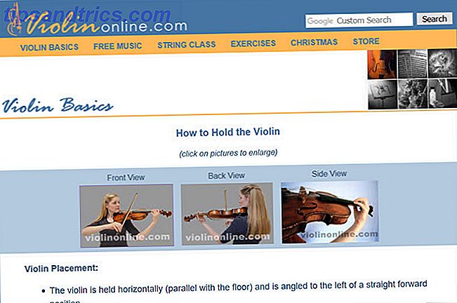 impara a suonare il violino
