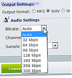 Apowersoft Free Online Audio Converter: Konverter lokale medier til forskellige lydformater output