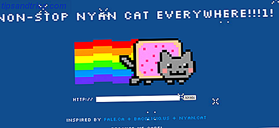 Nyan Katze Webseite