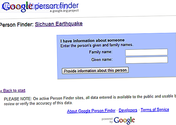 So verwenden Sie den Google Person Finder, um nach einer Katastrophe gefundene Personen zu finden googlepersonfinder5