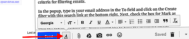 botón de formateo de gmail
