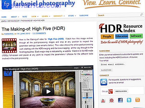 hdr digitale Fotografie lernen