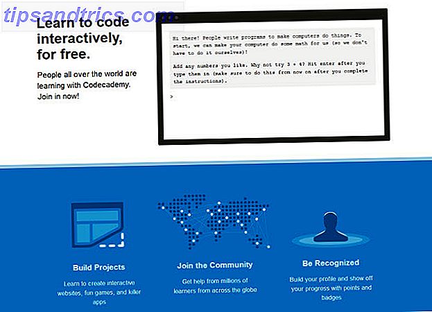 Lær kodning ved Codeacademy