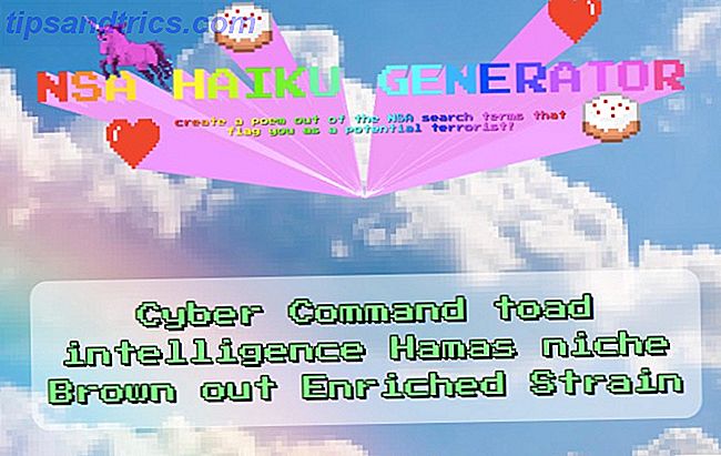 NSA Haiku Generator - melhores sites divertidos para vencer o tédio