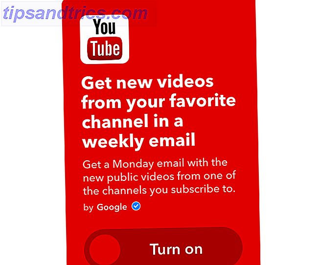 youtube ifttt nye kanalvideoer til ugentlig e-mail