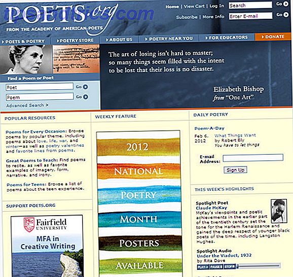 poesi websteder