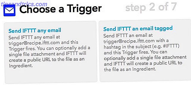 Enviar correo electrónico IFTTT
