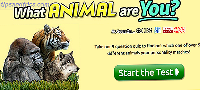 quiz over dierenpersoonlijkheid