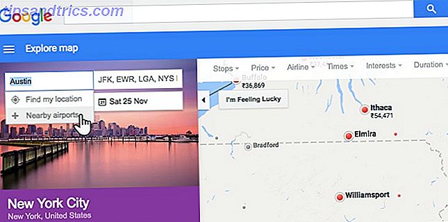 Un Google Flights Astuce pour Voyage plus agréable pendant les vacances Google Vols à proximité de l'aéroport