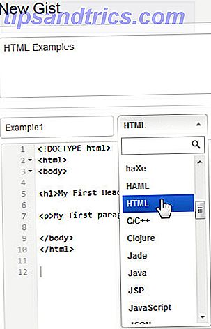GistBox: une application Web pour organiser les extraits de code