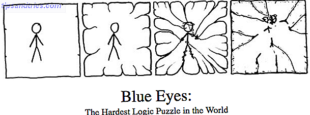 am härtesten - Internet-Logik-Puzzles-blaue Augen
