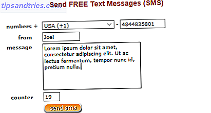 10 siti per inviare messaggi di testo gratuiti a telefoni cellulari (SMS) messaggio di testo gratuito sendmsnow