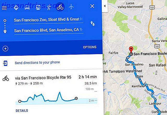 Un truco de Google Maps que todo ciclista debe saber Detalles de la ruta de Google Maps