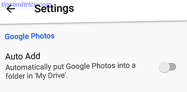 paramètres de Google Drive Modifier