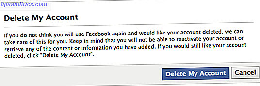 cómo eliminar una cuenta de Facebook