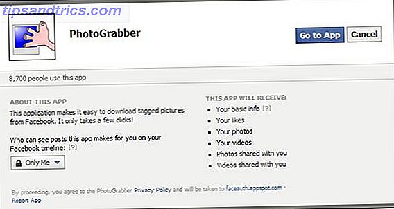 5 herramientas para hacer copias de seguridad y descargar tus fotos de Facebook Conectar PhotoGrabber con Facebook