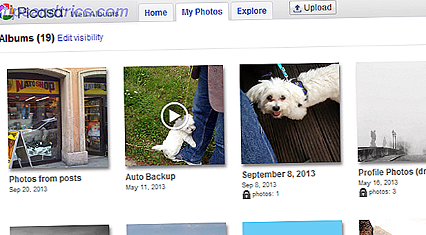 Picasa-webalbums die voor de prullenbak zijn bedoeld als Google+ spieren in Picasawebalbums1