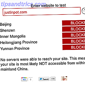 BlockedInChina.net, er et værktøj, der kontrollerer, om en given hjemmeside er tilgængelig i Kina eller ej.  Med resultater fra 5 forskellige steder i Kina giver dette værktøj alle andre i verden et fascinerende kig på hvordan censur fungerer.