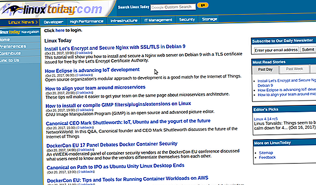 meilleurs sites web pour les utilisateurs de linux