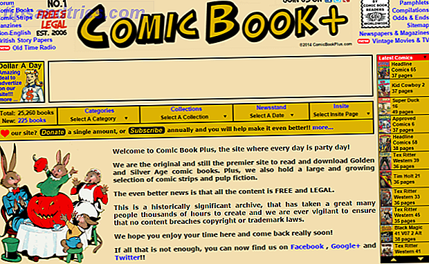 5 Websites für das Comic-Buch Fan comicbookplus