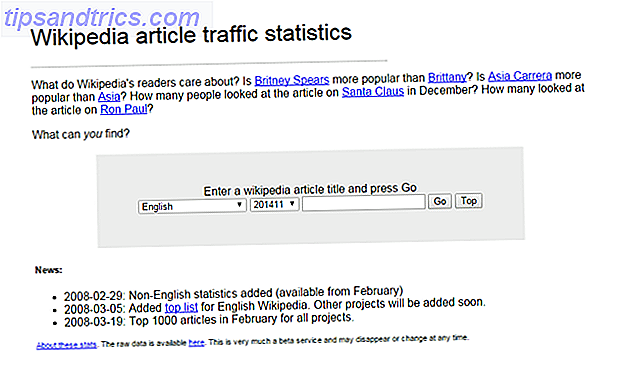 Wikipedia statistik