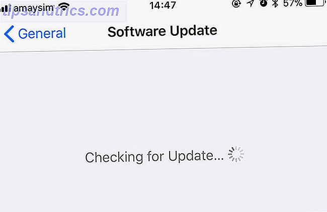 Überprüfen auf iOS-Update auf dem iPhone 7 Plus