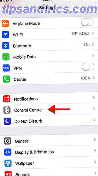 Personalizar el Centro de control iOS 11 3