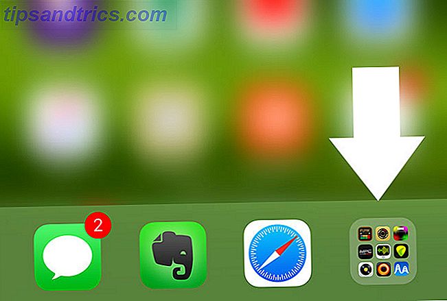 Verwenden Sie Ordner, um iPhone Apps zu organisieren