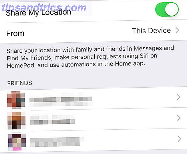 rastrear localização do iphone - Destinatários do compartilhamento de local
