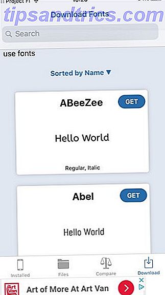 Πώς να εγκαταστήσετε τις γραμματοσειρές σε iPhones και iPads