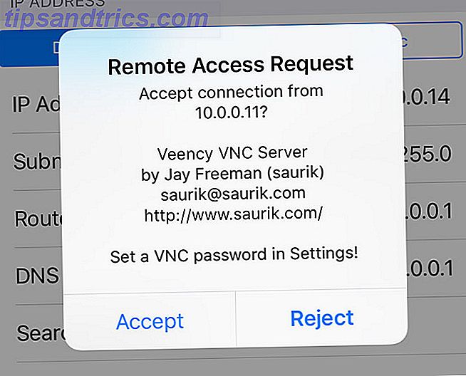Πώς να τηλεχειριστείτε το iPhone σας από το αίτημα vnc του υπολογιστή σας