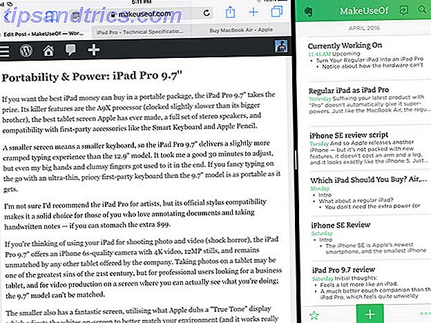 Bruk din vanlige iPad som en iPad Pro og få mer gjort ios9 splitview