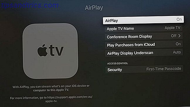 Como configurar e usar suas configurações de airplay de Apple TV tv Apple