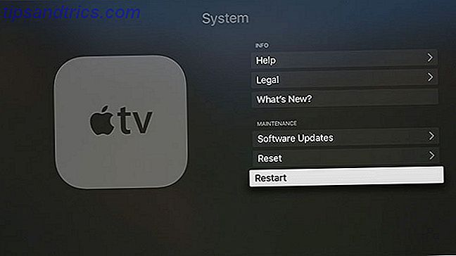 Einrichten und Verwenden Ihres Apple TV Apple TV-Neustarts