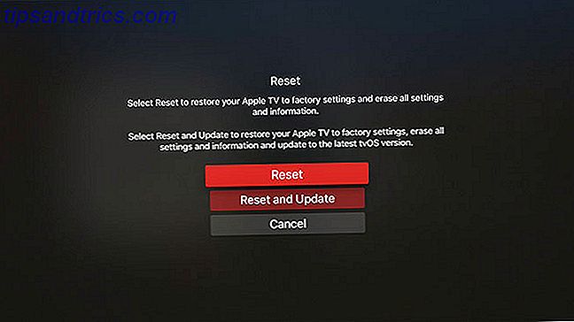 Einrichtung und Verwendung Ihres Apple TV Apple TV-Resets