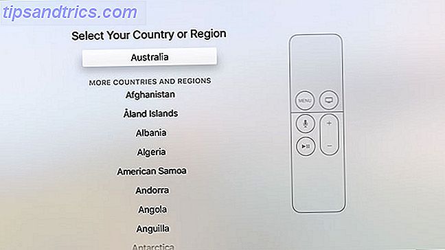Como configurar e usar sua Apple TV região de tv