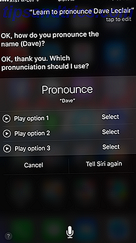 Como mudar o caminho Siri pronuncia nomes