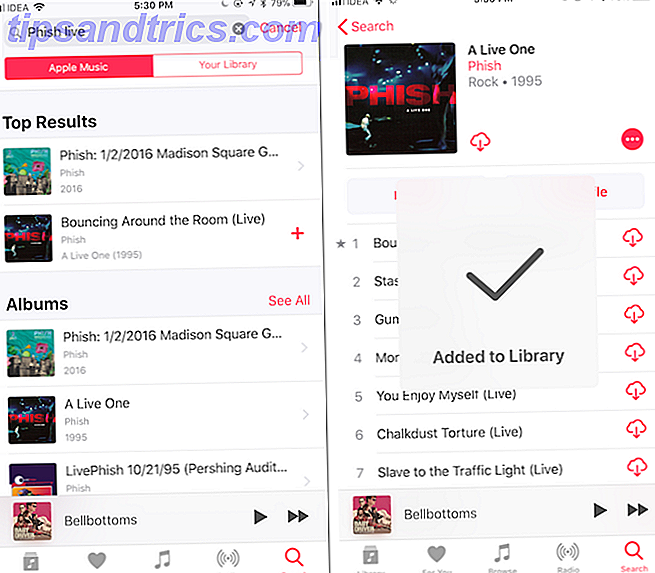 iCloud-muziekbibliotheek iPhone 1