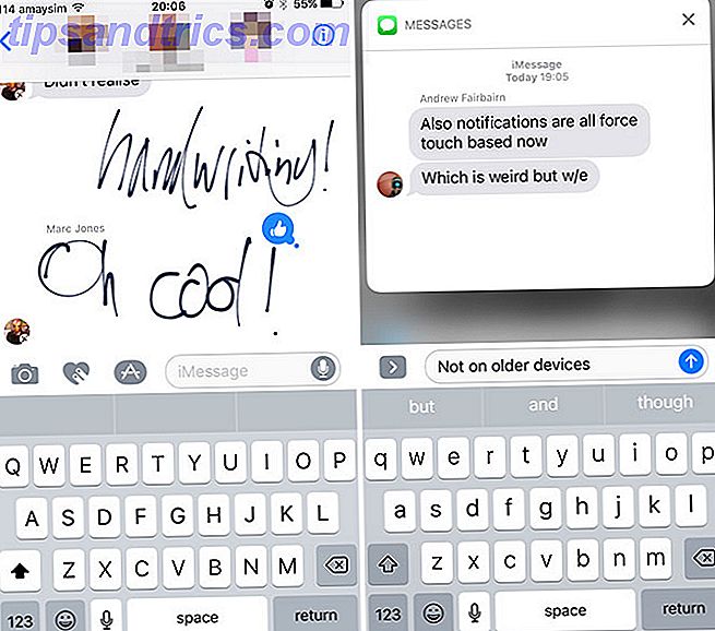 iOS 10 Messages Nouvelles fonctionnalités