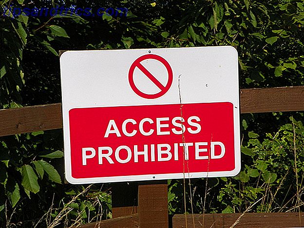 accès interdit