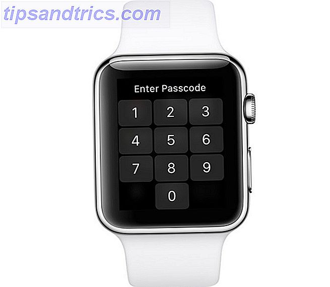 Apple Watch geben Sie den Passcode ein