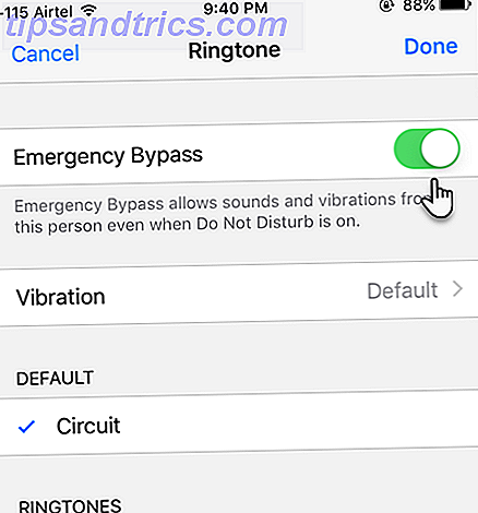 So können Sie bestimmten Kontakten erlauben, "Bitte nicht stören" im iOS-Notfall-Bypass zu umgehen